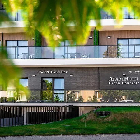 Aparthotel Green Concrete - Eko-Bus Na Plaze, Rowery I Masaze *